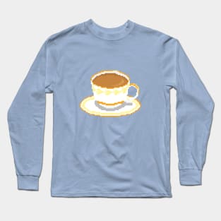 Chai Tea Cup with Saucer Long Sleeve T-Shirt